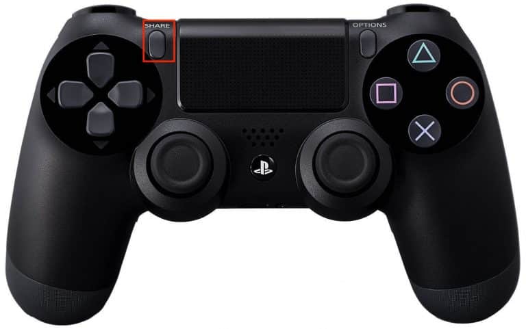 صورة لـ كيفية الحصول على لقطات للشاشة على PS4 | ps4_controller-768x481-DzTechs