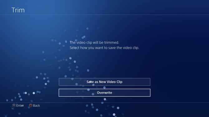 صورة لـ كيفية تسجيل فيديو أثناء اللعب على PS4 | save-as-new-clip-DzTechs