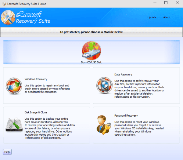 صورة لـ برنامج Lazesoft Recovery لإستعادة الملفات المحذوفة بسرعة | Lazesoft+Recovery-DzTechs