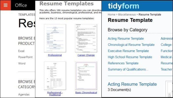 صورة لـ كيفية العثور على نماذج سيرة ذاتية احترافية لاستخدامها في Microsoft Word | cv-templates