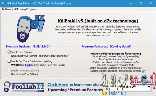 صورة لـ شرح لكيفية اغلاق جميع البرامج على جهازك دفعة واحدة | KillEmAll-2-DzTechs