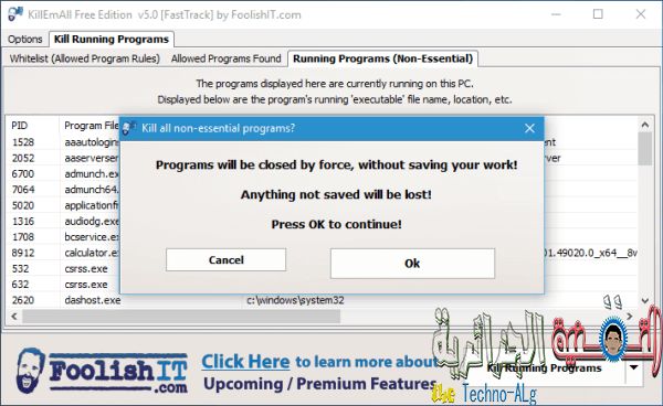 صورة لـ شرح لكيفية اغلاق جميع البرامج على جهازك دفعة واحدة | KillEmAll-DzTechs