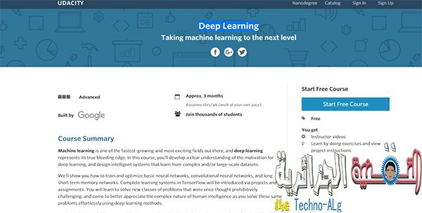 صورة لـ إستفد الآن من دورة مجانية من جوجل في مجال “التعلم العميق” deep learning | Untitled-1+copy-DzTechs
