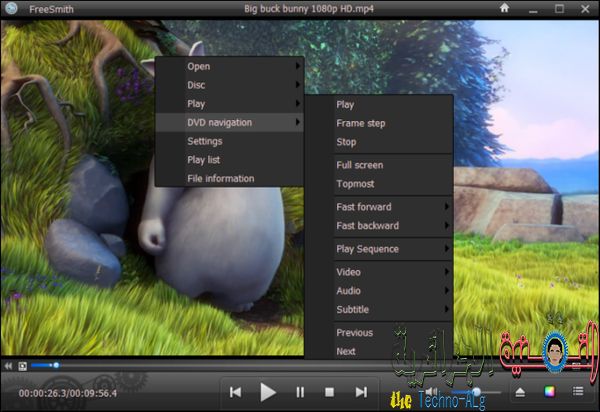صورة لـ أفضل البرامج المجانية 2017 القادرة على تشغيل الفيديو بأعلي دقة حتي 4K بدون إنقطاع | rsz_freesmith-video-player-05-700x481-DzTechs