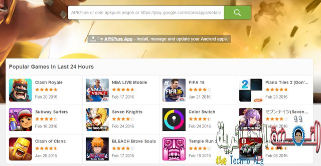 صورة لـ موقع جديد مثل جوجل بلاي يمكنك بتحميل الكثير من تطبيقات الاندرويد و بسهولة | 1-DzTechs