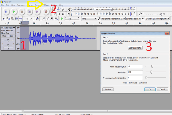 صورة لـ شرح لكيفية تصفية الصوت الذي به ضجيج و جعله نقي بسهولة | 5cccb03654480_Untitled-1-DzTechs