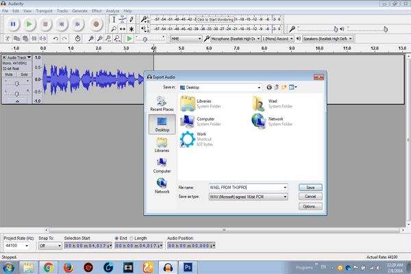 صورة لـ شرح لكيفية تصفية الصوت الذي به ضجيج و جعله نقي بسهولة | 5cccb0388d72f_Untitled-1-DzTechs