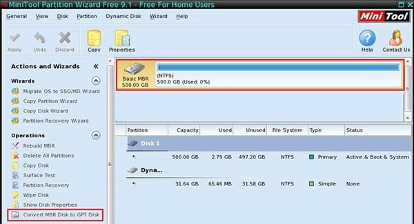 صورة لـ مشكلة Windows cannot be installed to this disk عند تثبيت ويندوز و كيف يمكن حلها | bootable-main-interface-DzTechs