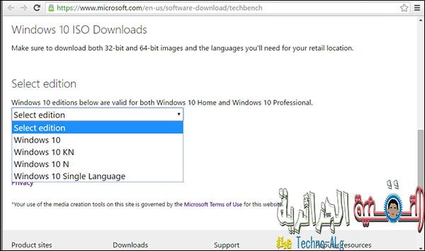صورة لـ طريقة تحميل Windows 7 و 8.1 و 10 مجانا و بروابط مباشرة من Microsoft | download-windows-iso-DzTechs