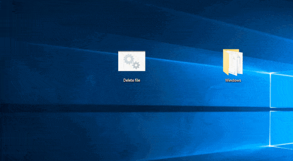 صورة لـ مع هذه الطريقة لن تعاني من طول مدة حذف الملفات كبيرة الحجم في نظام ويندوز بدون برامج | ezgif.com-crop-DzTechs