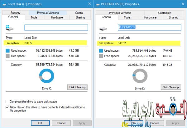 صورة لـ الفرق بين الفورمات بـ FAT , FAT32 , NTFS , REFS , exFAT | format-types-2-DzTechs