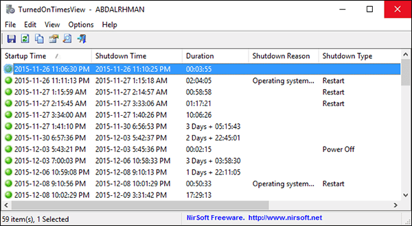 صورة لـ برامج مجانية وصغيرة لمساعدتك لمعرفة اخر الحركات التي تمت على الكمبيوتر | 3-DzTechs