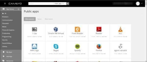 صورة لـ طريقة جديدة لتشغيل البرامج مباشرة من المتصفح سحابيا – Cameyo | Cameyo-1-DzTechs