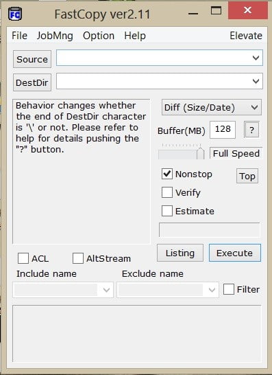 صورة لـ مجموعة من أفضل البرامج لتسريع نقل الملفات على الكمبيوتر | FastCopy-DzTechs