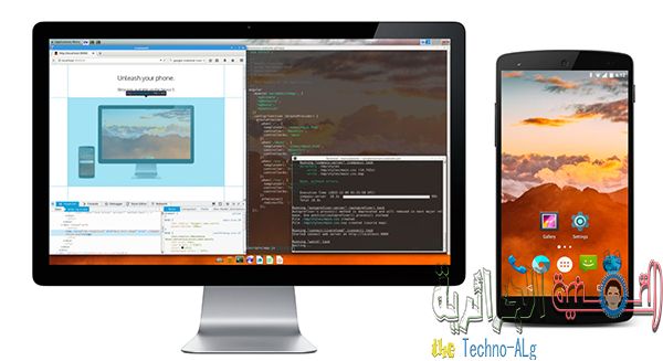 صورة لـ بمجرد ربط الهاتف مع حاسوب روم اندرويد جديدة تتحول إلى توزيعة debian | Maru-OS-2-DzTechs
