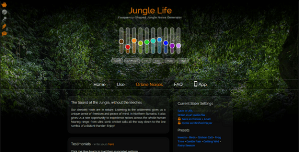 صورة لـ مجموعة من أفضل المواقع على الاطلاق عند الشعور بالملل | My-Noise-DzTechs