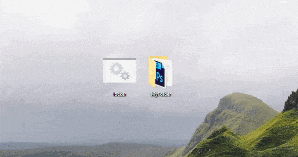 صورة لـ أفضل الطرق لاخفاء ملفاتك الشخصية في الكمبيوتر بدون برامج | ezgif.com-resize-1