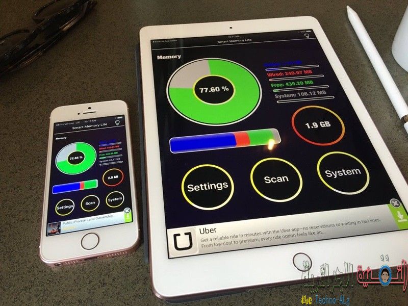 صورة لـ حجم الذاكرة العشوائية لكل من Ipad Pro 9.7 بوصة و iPhone SE | ipadproiphoneseram-800x600-DzTechs