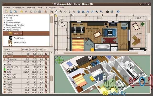 صورة لـ صمم المنزل الذي تتمناه بتقنية ال 3D اونلاين مع افضل المواقع | m33-DzTechs