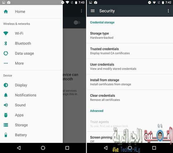 صورة لـ ميزات رائعة تجعلك تفضل الانتقال إلى Android N وليس الى مارشميلو | menuhamburguerandroidnpreview-w782-DzTechs