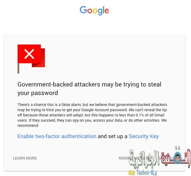 صورة لـ Gmail تضيف المزيد من التحذيرات الأمنية من اجل زيادة امان المستخدمين | new-warning-DzTechs