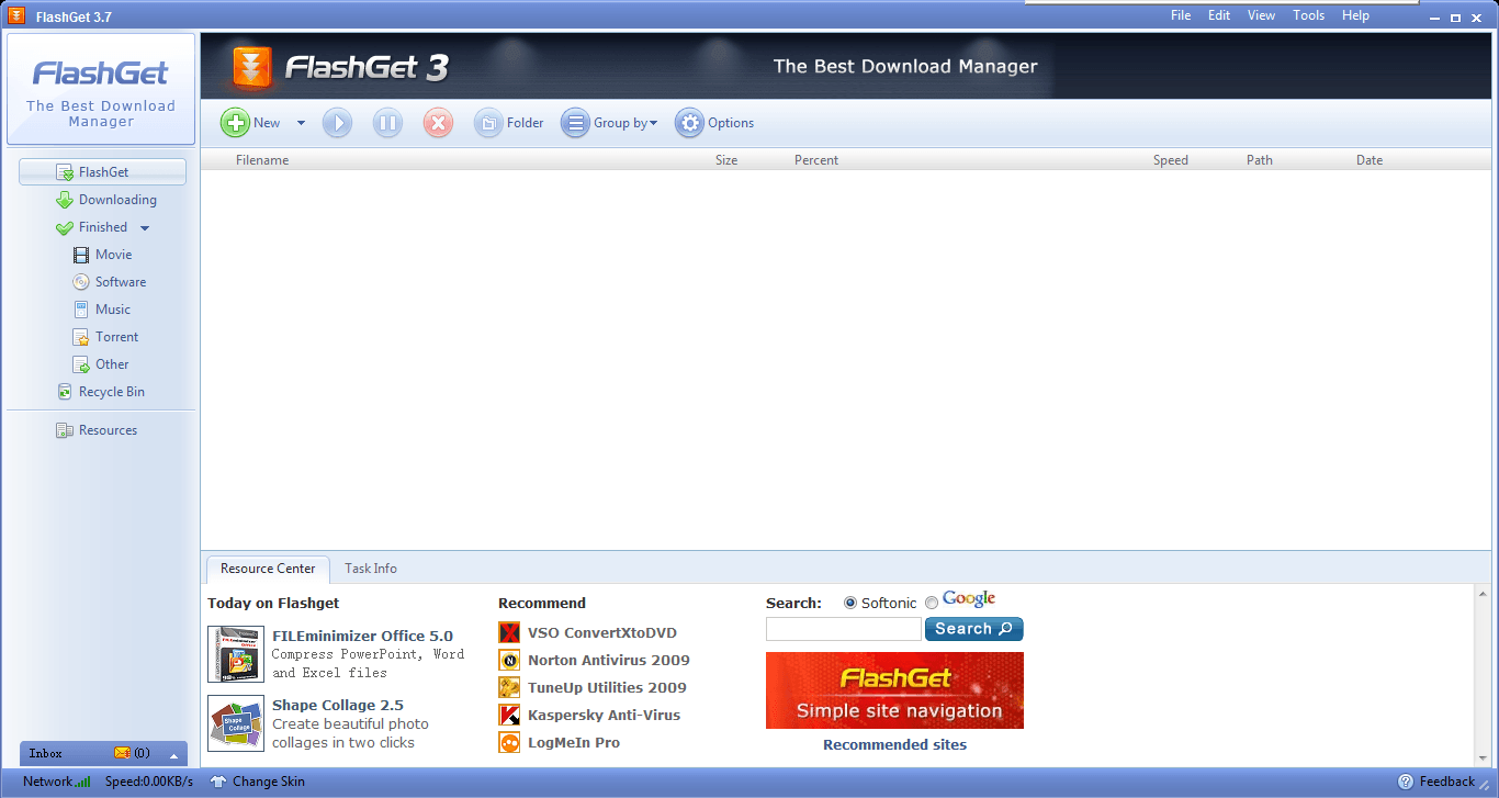 صورة لـ افضل البرامج للتحميل من الانترنت بسرعة فائقة و مع استكمال التحميل 2020 | FlashGet-DzTechs