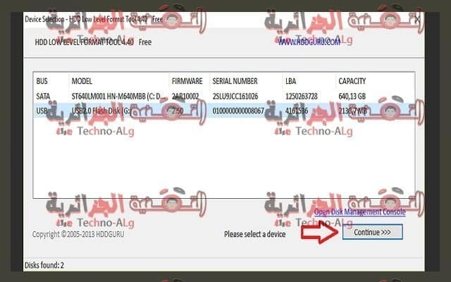 صورة لـ إصلاح جميع مشاكل الفلاش ديسك و الكارت ميموري بإستخدام HDD LLFT | hu1-DzTechs