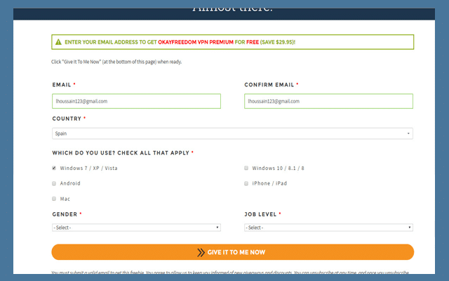 صورة لـ OkayFreedom VPN يوفر لك vpn مع سريال التفعيل مجانا | 2222-DzTechs