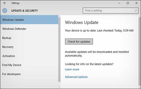 صورة لـ كيفية الحصول على التحديث الأخير Anniversary Update للويندوز 10 قبل الجميع | 5ccc92e0268ca_5-DzTechs