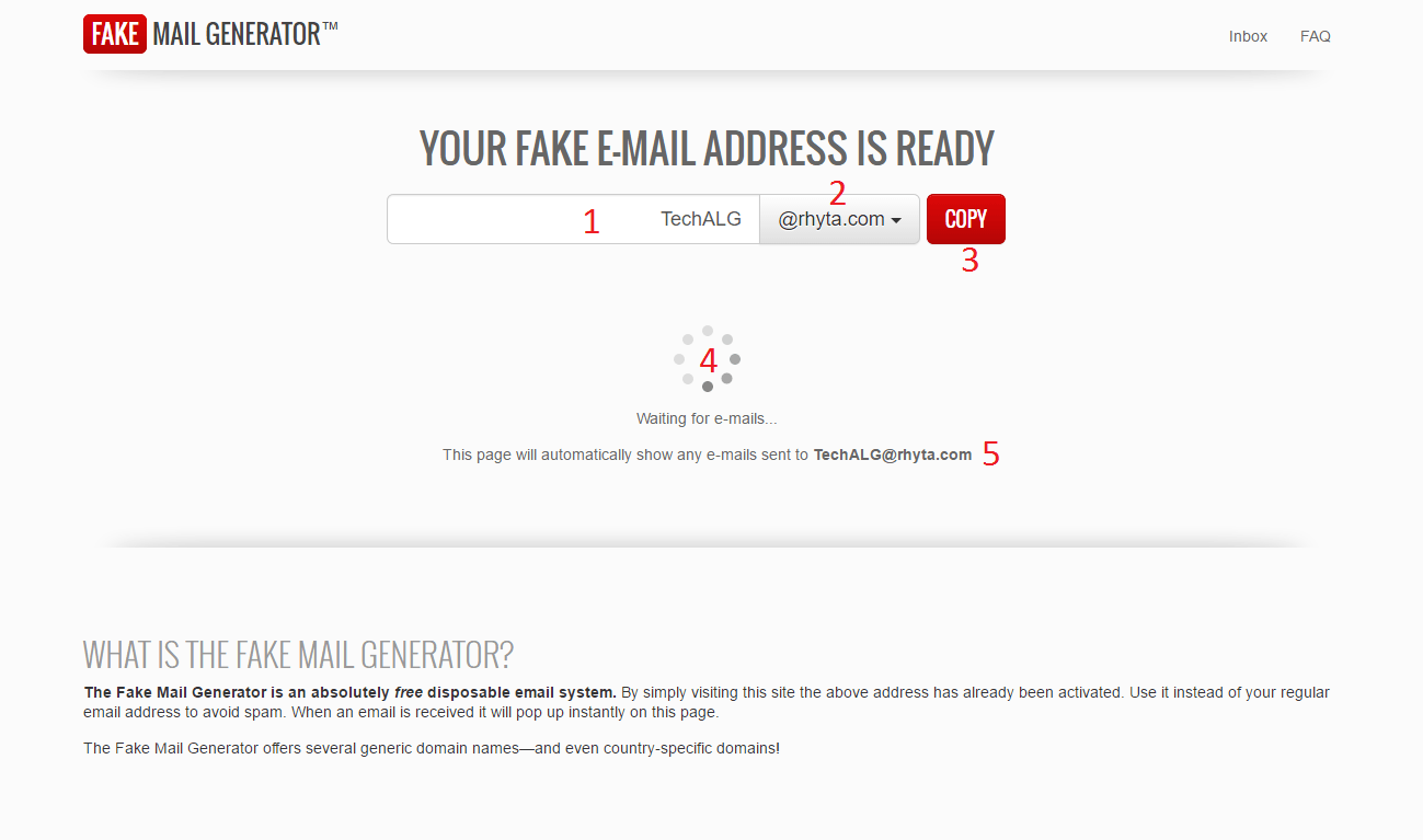صورة لـ الحصول على عنوان بريدي وهمي من خلال موقع Fake Mail Generator | 5ccc9855e6363_Sans+titre-DzTechs
