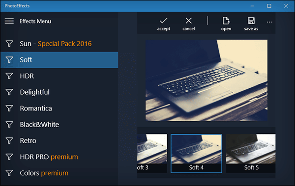 صورة لـ مجموعة من أفضل التطبيقات الموجودة في متجر مايكروسوفت للويندوز 10 | PhotoEffects-DzTechs