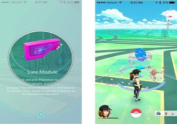 صورة لـ تفاصيل و تقنيات لاصطياد البوكيمون في Pokemon Go | Pokemon-Go-set-Lure-1-1-DzTechs