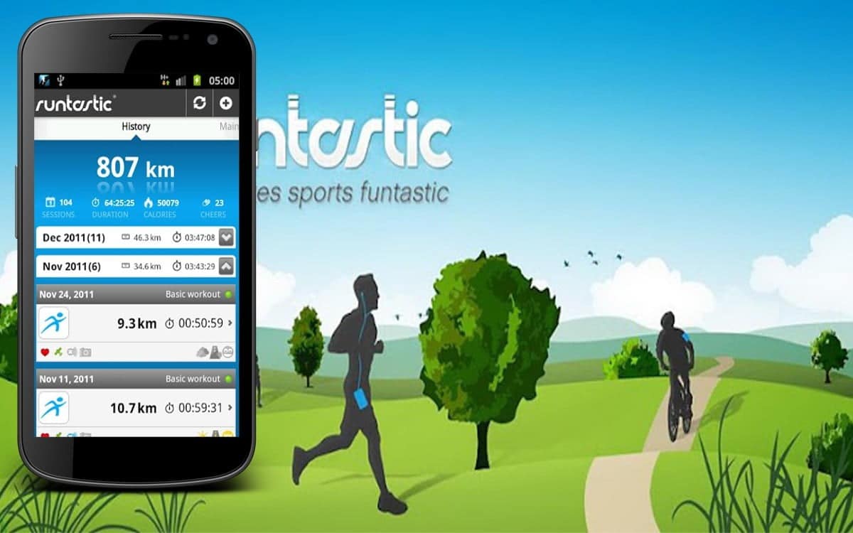 صورة لـ أفضل تطبيقات الأندرويد و الأيفون التي تساعدكم على ممارسة التمارين الرياضية | Runtastic-DzTechs