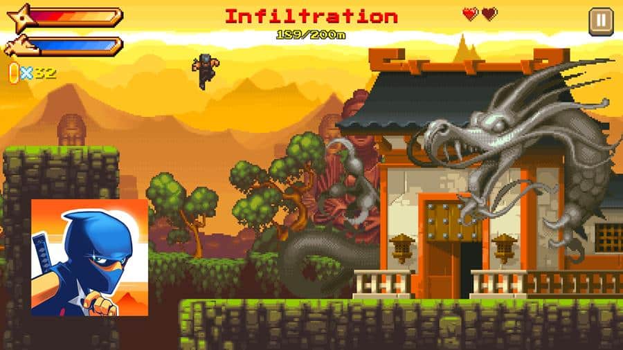 صورة لـ لعبة NinjAwesome من أفضل الألعاب على متجر جوجل حاليا | ninjAwesome-android-ios-DzTechs