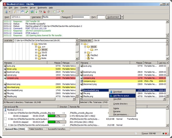 صورة لـ أفضل البرامج والادوات المجانية التي تناسب جميع الاستخدامات للويندوز | 11-filezilla-DzTechs