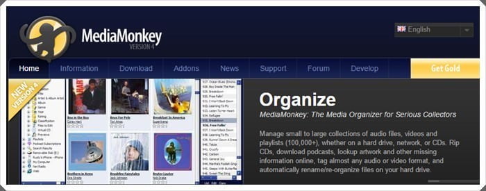 صورة لـ أفضل البرامج والادوات المجانية التي تناسب جميع الاستخدامات للويندوز | 15-mediamonkey-DzTechs