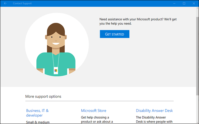 صورة لـ مراسلة الدعم الفني المباشر من مايكروسوفت لحل مشاكل المُستخدمين مع ويندوز 10 | 2