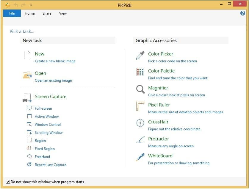 صورة لـ أفضل البرامج والادوات المجانية التي تناسب جميع الاستخدامات للويندوز | 21-picpick-DzTechs