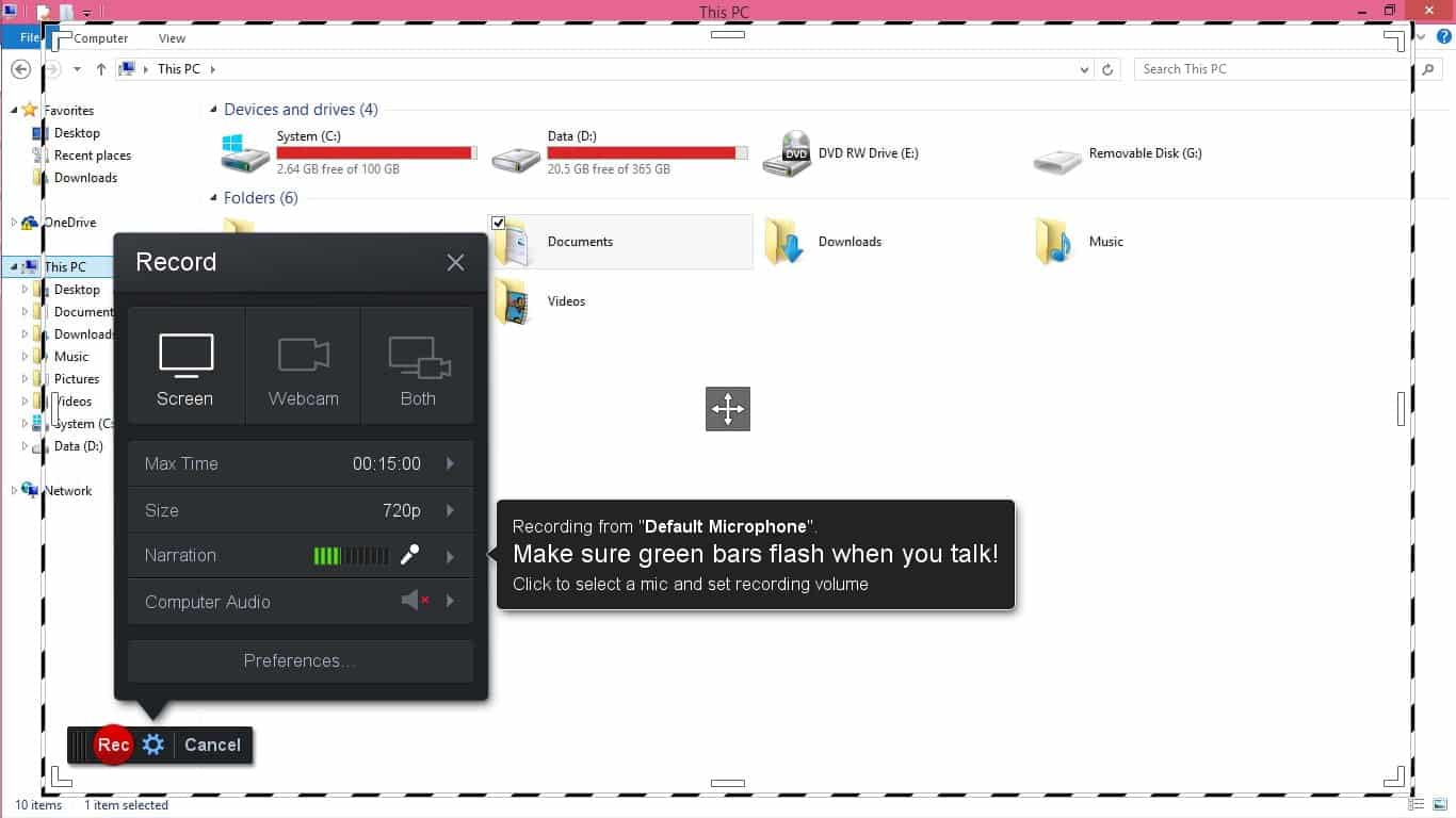 صورة لـ أفضل البرامج والادوات المجانية التي تناسب جميع الاستخدامات للويندوز | 22-screencast-o-matic-DzTechs