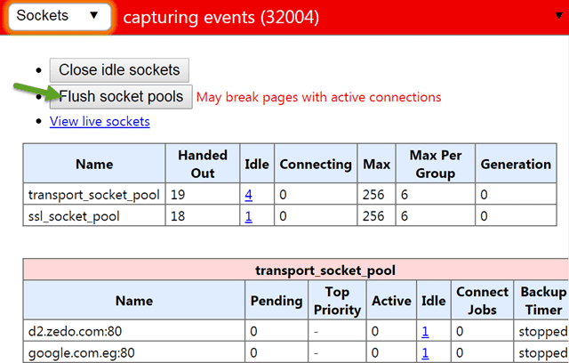 صورة لـ حل مشكلة التوقف المفاجىء لخدمة الإنترنت على متصفح Google Chrome | 3-DzTechs