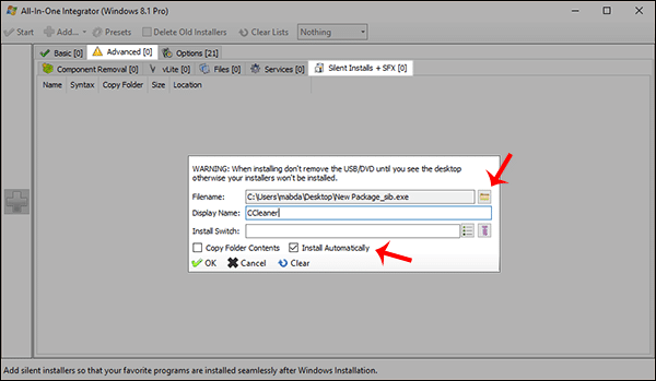 صورة لـ دمج مختلف البرامج المهمة مع نسخة الويندوز في ملف واحد لتثبيتها تلقائيا | 5-DzTechs