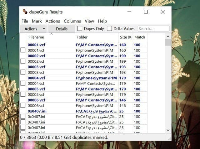 صورة لـ الحصول على المزيد من المساحة في الهارد ديسك عن طريقة مسح الملفات المكررة في الحاسوب | 5ccc77c6cec7c_7-DzTechs