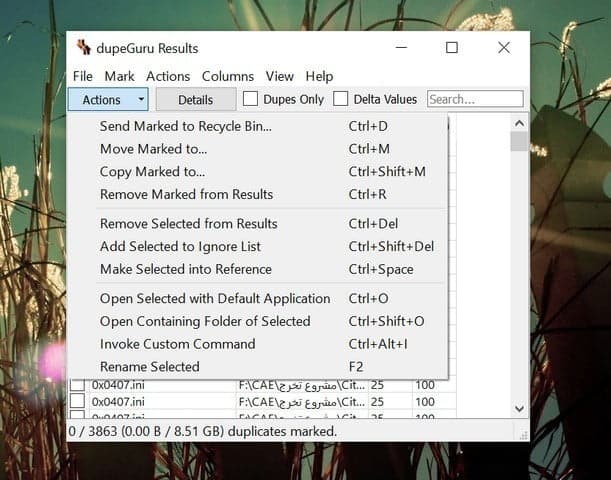 صورة لـ الحصول على المزيد من المساحة في الهارد ديسك عن طريقة مسح الملفات المكررة في الحاسوب | 5ccc77c7b55e2_8-DzTechs