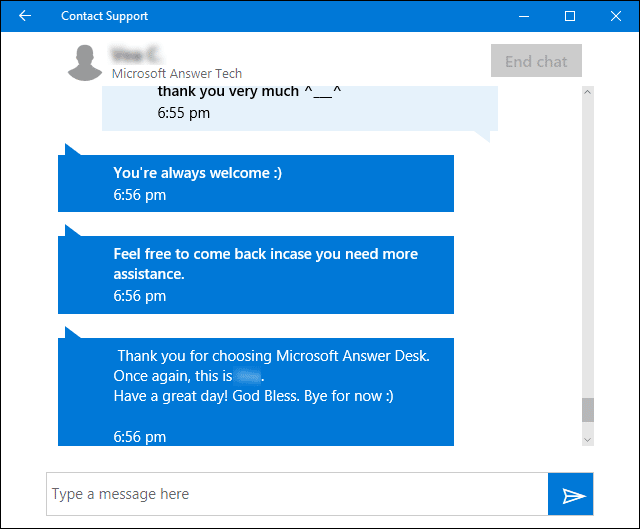 صورة لـ مراسلة الدعم الفني المباشر من مايكروسوفت لحل مشاكل المُستخدمين مع ويندوز 10 | 5ccc77dba96a8_Capture-DzTechs