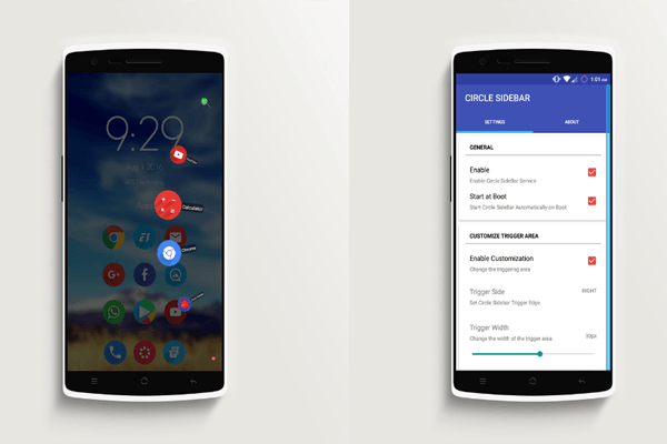 صورة لـ تطبيق Circle SideBar سيحول شكل جهازك الأندرويد و يحسن من أدائه | 5ccc786c997fe_Untitled-1-DzTechs