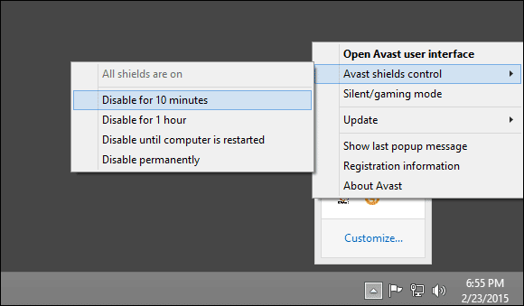 صورة لـ شرح طرق لتسريع الألعاب على الكمبيوتر و القضاء على التقطيع أثناء اللعب | AVAST2-DzTechs