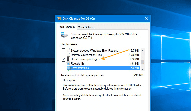 صورة لـ شرح لكيفية حذف الاصدارات القديمة من تعريفات الكمبيوتر لتوفير المساحة | Device-driver-packages-DzTechs