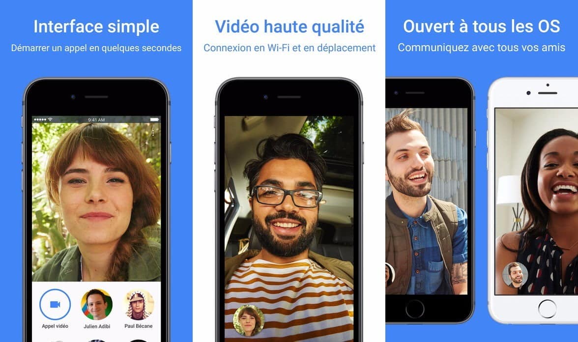 صورة لـ مميزات تطبيق Google Duo الجديد من أجل مكالمات الفيديو بكل سهولة | Google-Duo-Application-iPhone-DzTechs