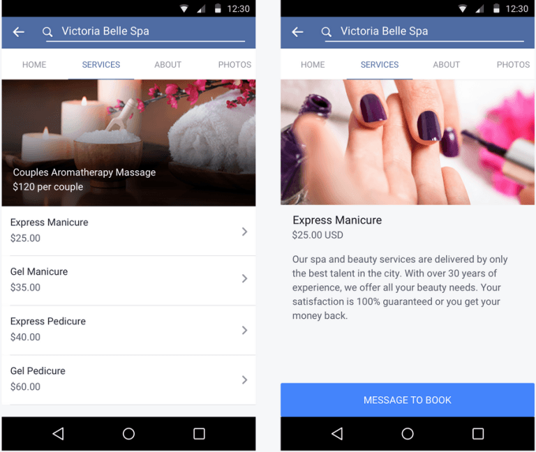 صورة لـ تحديث جديد للفيس بوك سيتيح تحويل الصفحات الى متاجر الكترونية | ServicesSection2-DzTechs