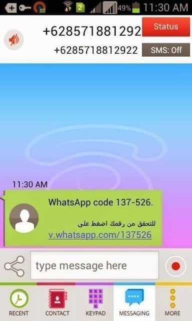 صورة لـ تطبيق Smartcall للحصول على رقم أجنبي من أجل تفعيل مختلف مواقع التواصل | 11245490_1444550612523106_594575451661621626_n-DzTechs